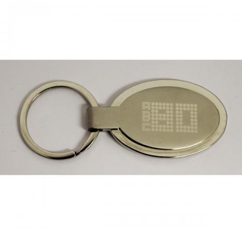 ECLIPSE OVAL KEYRING